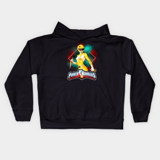 Morphin' Time Power Rangers' Transformation Sequence Kids Hoodie